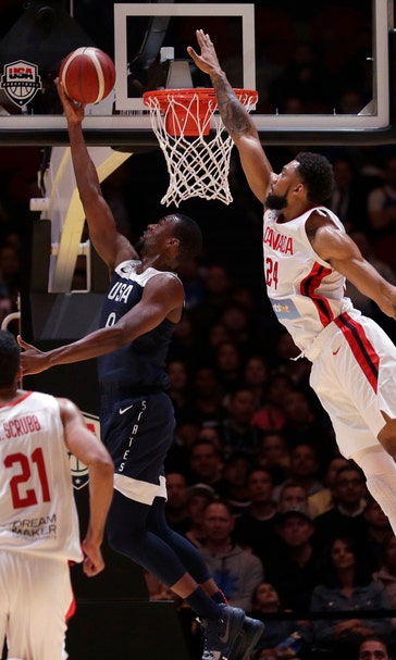 Order restored: US beats Canada in pre-World Cup basketball
